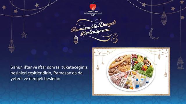 Sabri Ülker Vakfı’ndan Ramazan’da Dengeli Beslenme Önerileri смотреть онлайн