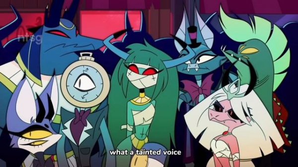 Hazbin Hotel Alastor & Vox song with lyrics"