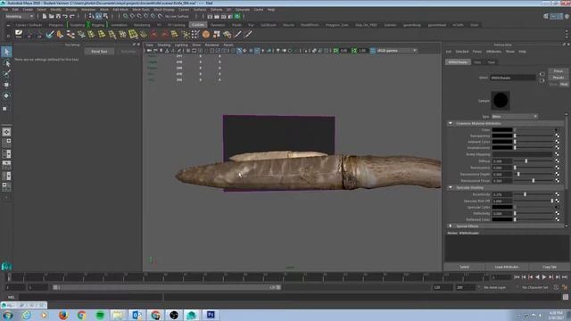 Making a simple Specular Map in Maya and Photoshop смотреть онлайн