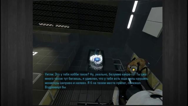 Portal 2 Открываем достижение "Круши ТВ" смотреть онлайн