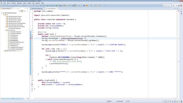 Daemon Threads смотреть онлайн