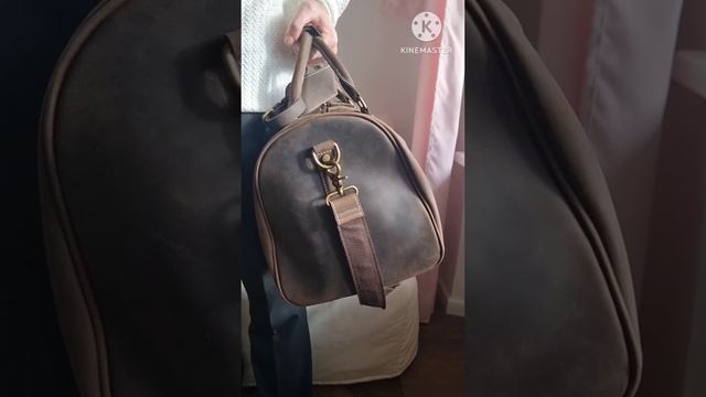 Сумка кожаная мужская саквояж смотреть онлайн
