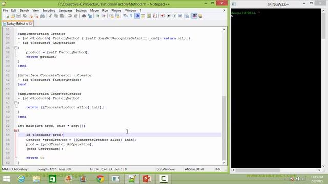 Factory Method Design Pattern In Objective-C смотреть онлайн