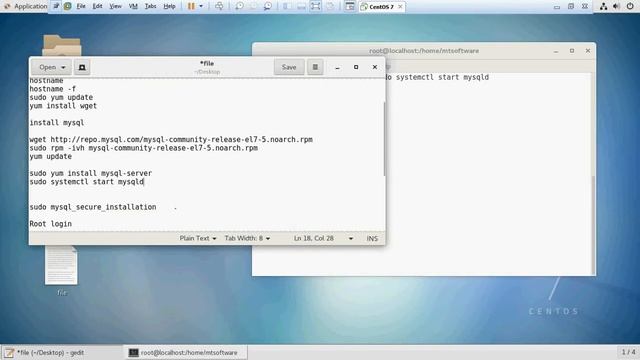 How to install mysql on CentOS 7 смотреть онлайн