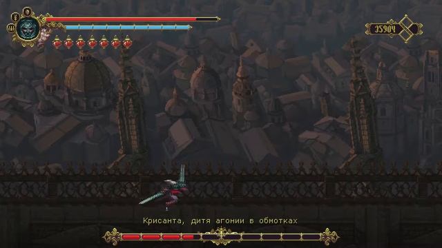 Blasphemous прохождение боссов : 10. Крисанта, дитя агонии в обмотках смотреть онлайн