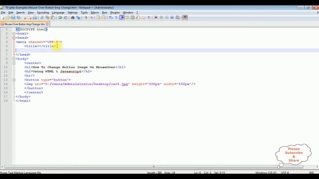 html javascript input button on mouseover, mouseout change image смотреть онлайн