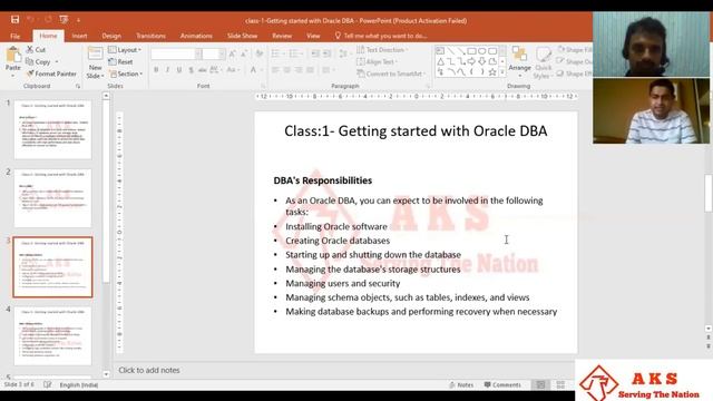 Oracle DBA Demo Class смотреть онлайн