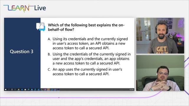 Learn Live - Learn Microsoft Identity: Secure Custom Apis (Ep4) смотреть онлайн