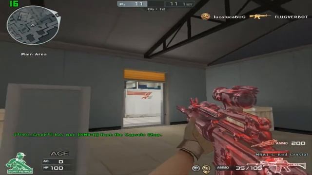 Game Play testando a nova arma M4A1-C-Red Crystal смотреть онлайн