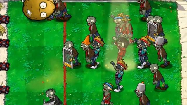 Plants Vs Zombies - Minigame Wall-nut Bowling 2 part 2 смотреть онлайн