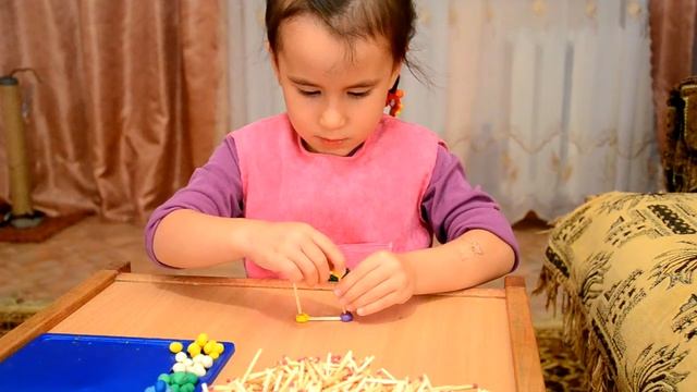 Как сделать конструктор из спичек. смотреть онлайн