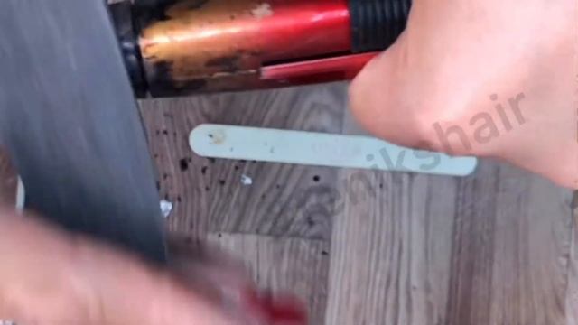 Как правильно чистить щипцы для наращивания волос ? смотреть онлайн