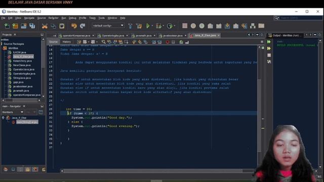 Belajar Java|| Java boolean, Java If_Ese смотреть онлайн
