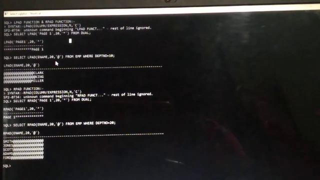 HOW TO USE LPAD & RPAD FUNCTION DBMS (SQL) IN TELUGU LANGUAGE смотреть онлайн