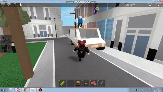 Играем в нажми на красную кнопку в ROBLOX смотреть онлайн