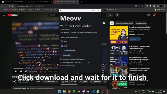 Meovv Youtube Downloader смотреть онлайн