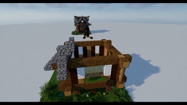 Minecraft Medieval House timelapse| Майнкрафт Средневековый дом таймлапс смотреть онлайн