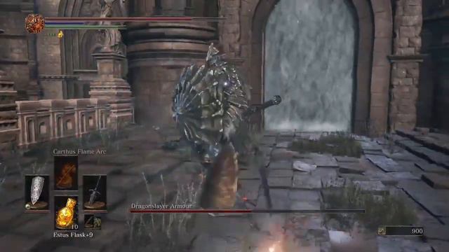 Dark Souls 3 Dragonslayer Armour fight смотреть онлайн