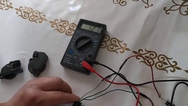 датчик дроссельной заслонки для тех кто спорит что диагностик может и без тестора определить всё. смотреть онлайн