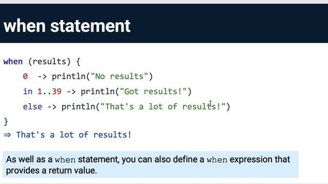 Kotlin: Controling the Flow with Conditionals смотреть онлайн