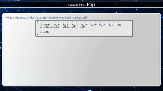 C++ Priority Queue - How the pop() method works смотреть онлайн