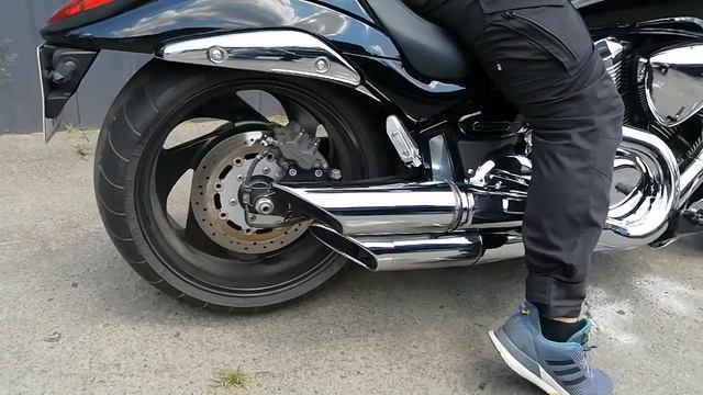 Shorten Pipe Suzuki INTRUDER M1800R Укароченый выхлоп смотреть онлайн