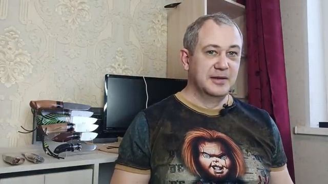 Про "балконного" чудо-мастера. Эпизоды: часть вторая. Обзор ножей и клинков от Матвеева. смотреть онлайн