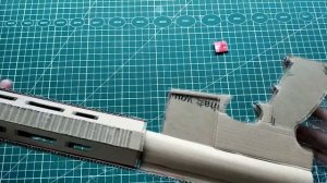 How to make a Cardboard M416 gun, very much like