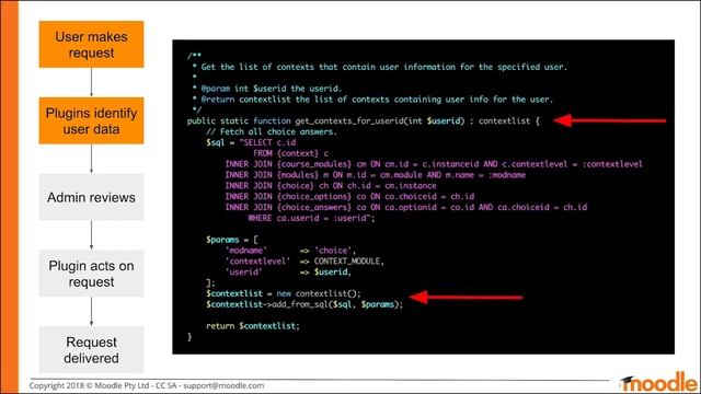 Implementing the Privacy API in your Moodle plugin - GDPR смотреть онлайн