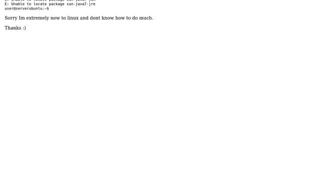 Can't install sun-java6-jre in server (3 Solutions!!) смотреть онлайн