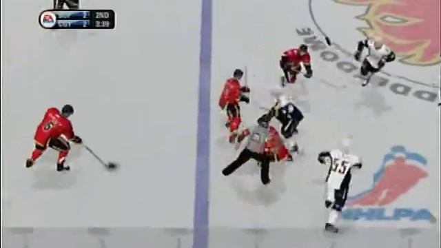 NHL 09 Buffalo Sabers @ Calgary смотреть онлайн