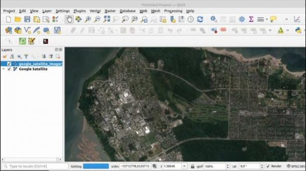 How to Download Google Map Satellite Imagery in QGIS