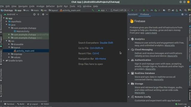 How to connect firebase to android studio | Phone Authentication | Real-Time DataBase | Part 1 смотреть онлайн