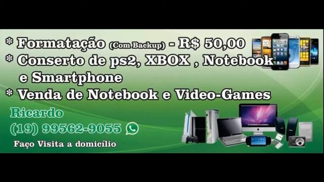 Formatação - Manutenção - Backup - Instalação - Reparo - Notebook e Desktop no local Campinas смотреть онлайн