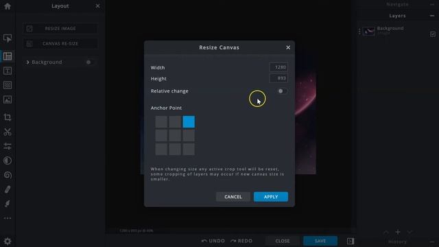 Pixlr X - Image Sizing and Cropping смотреть онлайн