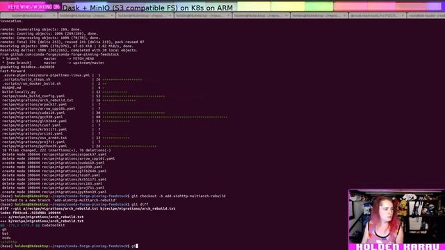 Dask + MinIO (S3 compatible FS) on K8s on ARM смотреть онлайн