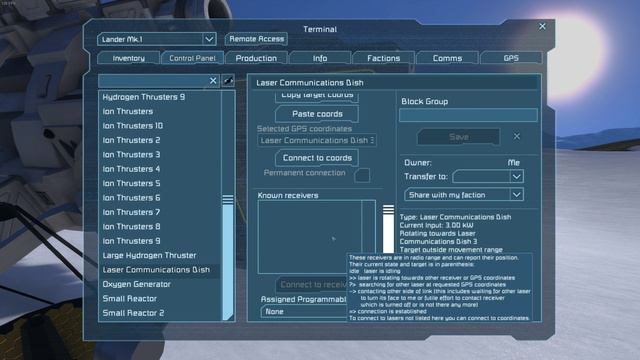 Space Engineers Beta - Part 13 - Landing on Earth Snow Side! смотреть онлайн