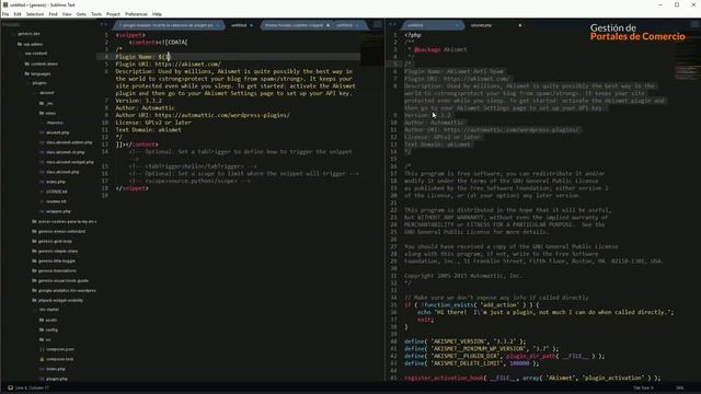 Crear snippets con Sublime Text 3 смотреть онлайн