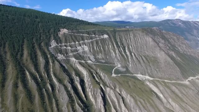 Горный Алтай. Перевал Кату-Ярык с DJI Phantom 4 смотреть онлайн