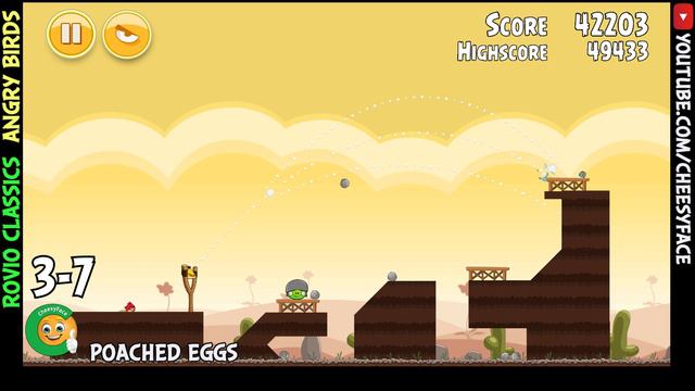 ROVIO Classics Angry Birds Poached Eggs 2022 Level 3 7 Episode 1 Theme 3 смотреть онлайн