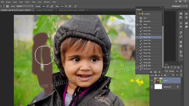 #30 History, history brush, art history brush tool смотреть онлайн