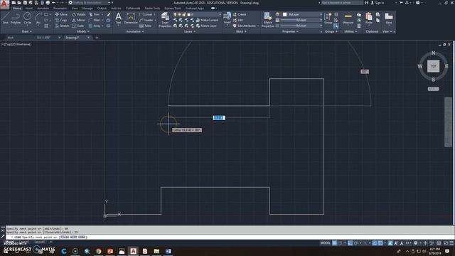124-4-49A AutoCAD 2020 смотреть онлайн