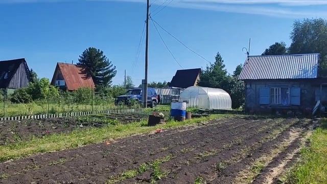 Сварочные работы на даче#влог#рассада#сибирь#дача#огород#томаты#забор смотреть онлайн