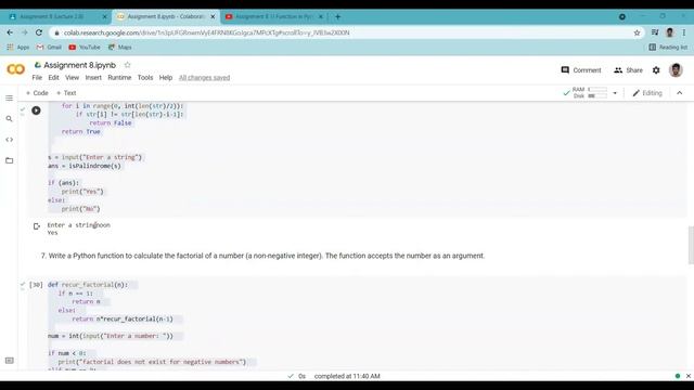 Solution to Assignment 8 by Live Class Student । Function in Python । Python for Research смотреть онлайн