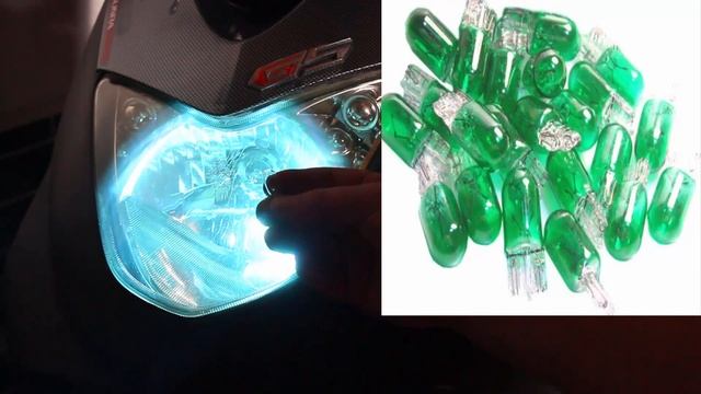 светодиоды в габариты как поменять на мопеде, как светят
