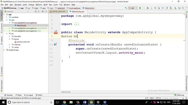 SMS GATEWAY INTEGRATION In ANDROID STUDIO LIKE BANKING OTP смотреть онлайн
