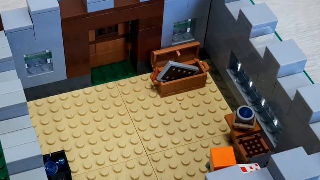 Двух этажный дом из LEGO / Обзор смотреть онлайн