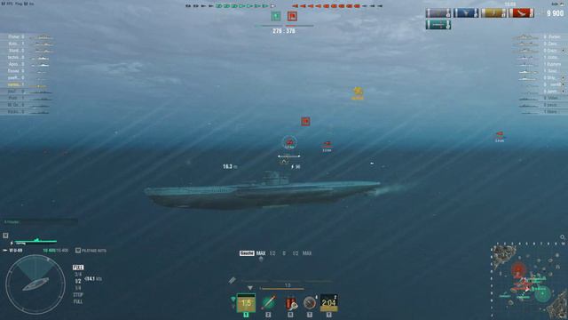World of Warships U-69 смотреть онлайн