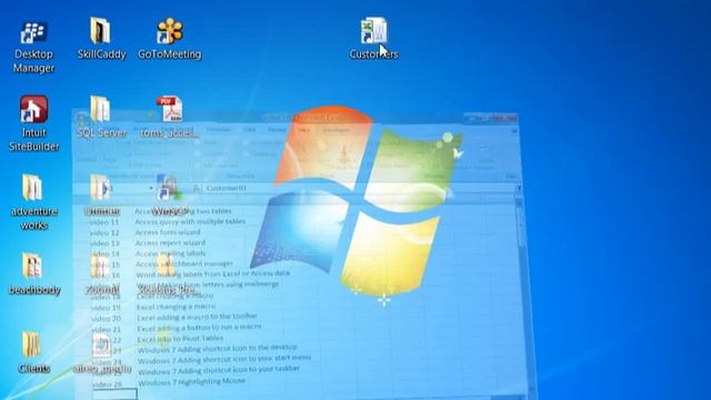 Windows7 adding shortcut to desktop Windows 8 Windows 10 tutorial for beginners смотреть онлайн