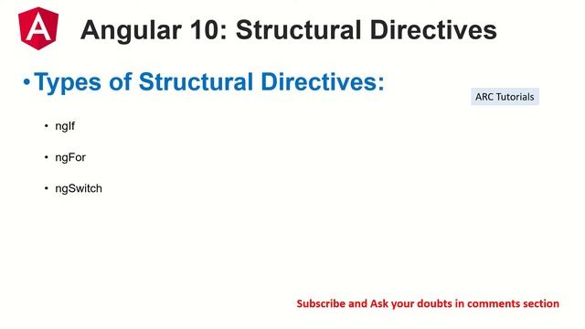 Angular 10 Tutorial #18 - Structural Directives in Angular | Angular 10 Tutorial For Beginners смотреть онлайн